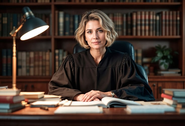 juiza-fazendo-uma-aula-de-pos-em-direito