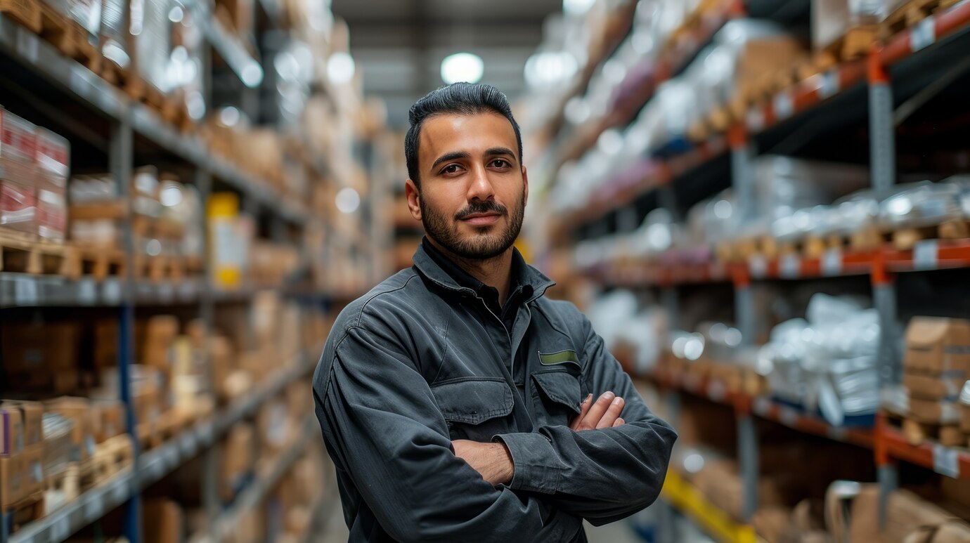 gestor-de-logistica-trabalhando-em-centro-de-distribuicao