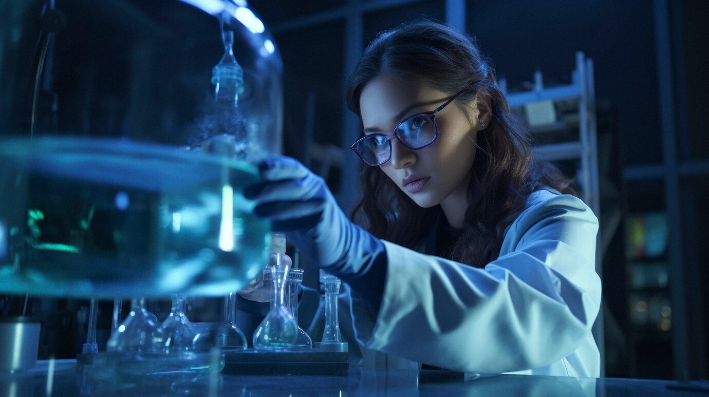 biomedica-trabalhando-em-laboratorio