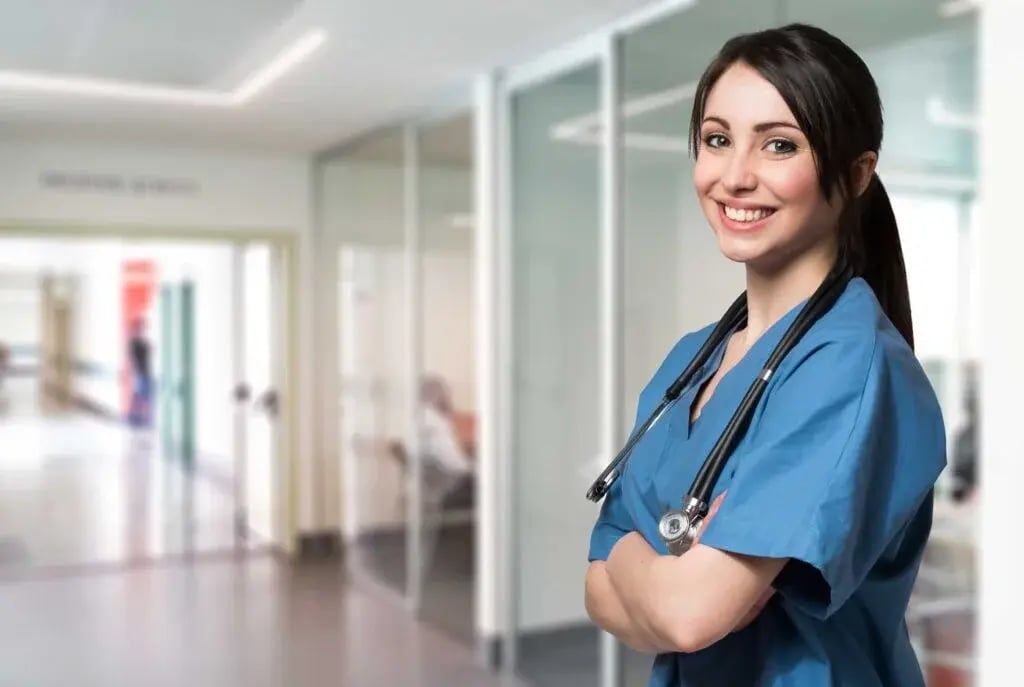 emfermeira em hospital público