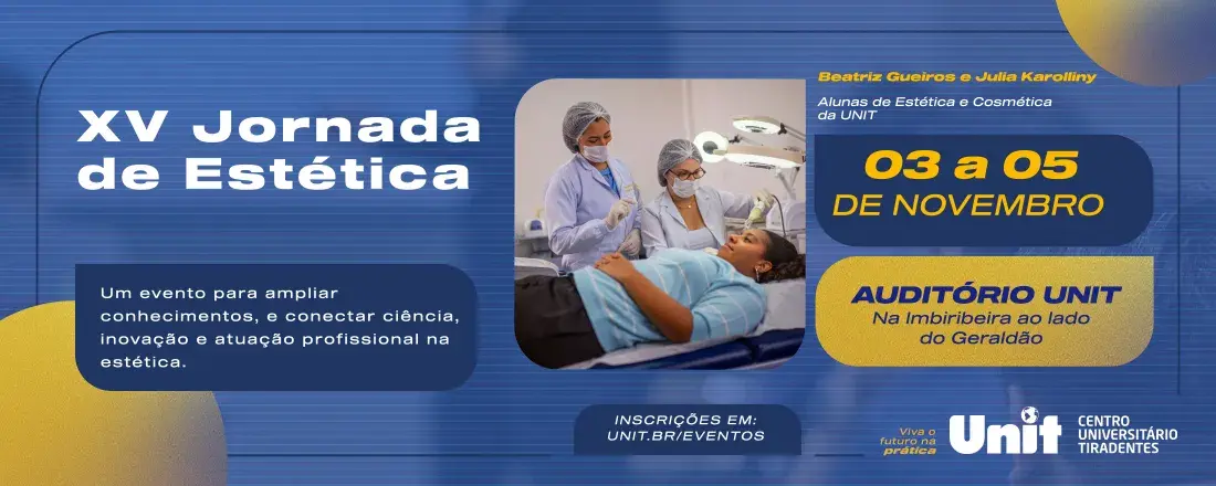 XV Jornada de Estética e Cosmética