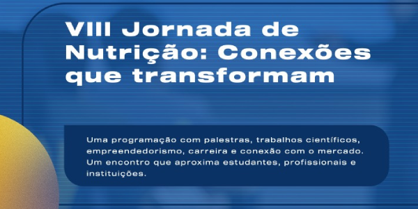 VIII JORNADA DE NUTRIÇÃO